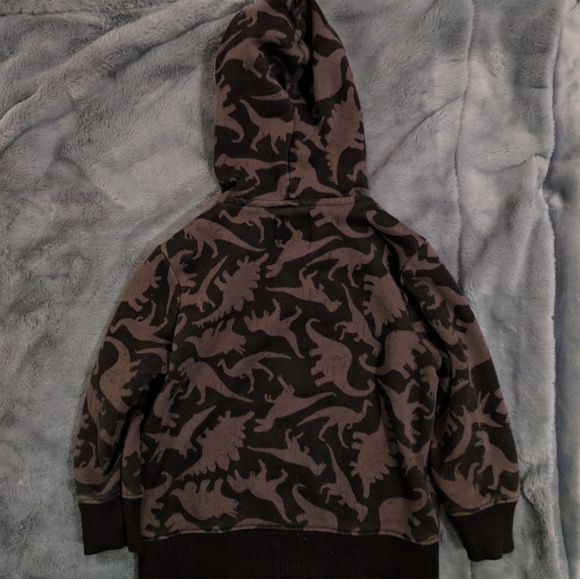 Old Navy full zip hoodie with dinosaurs size 2T - Picture 2 of 6